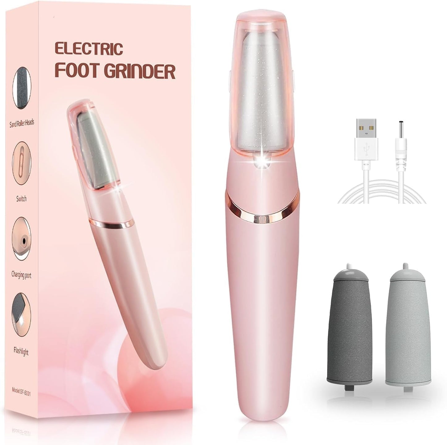 Exxelo Flawless Electronic Pedicure Tool