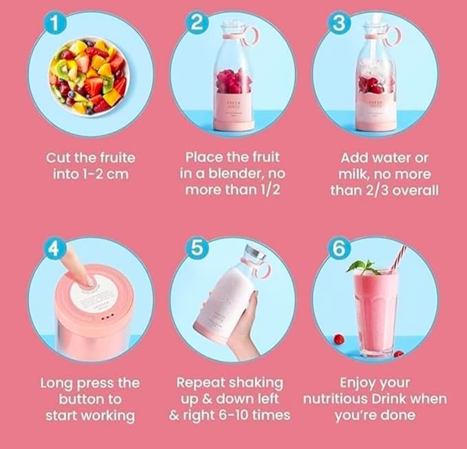 Xento Blender Portable Juicer 420 ML