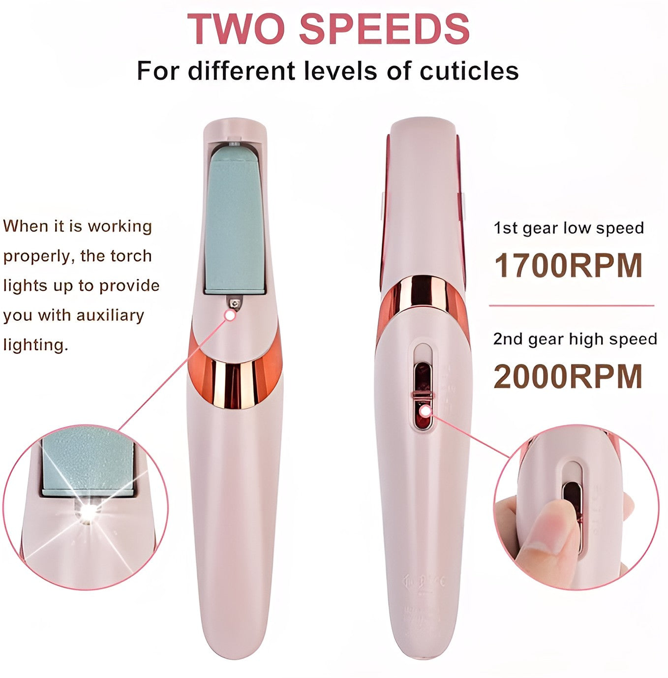 Exxelo Flawless Electronic Pedicure Tool
