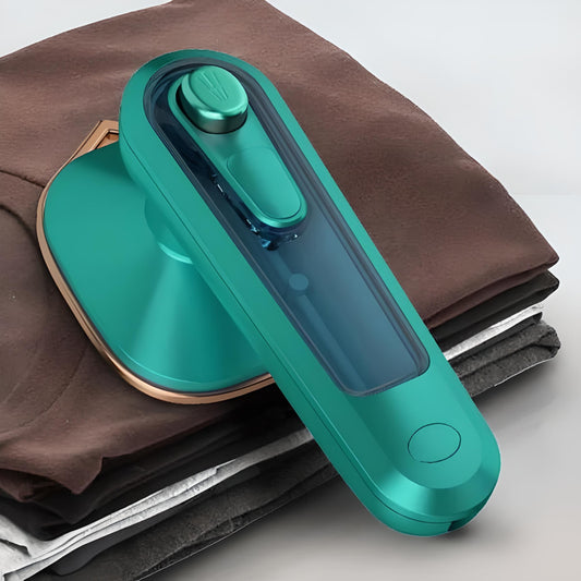 Mini Steamer & Iron: 2-in-1 Portable Travel Friendly